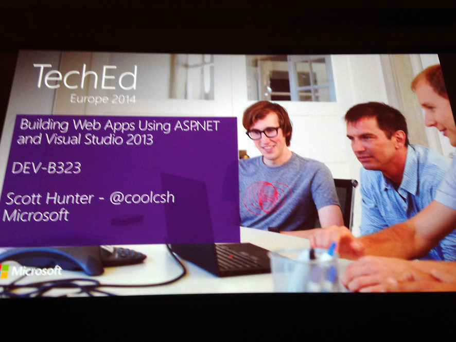 Building Web Apps Using ASP.NET and Visual Studio 2013 (DEV-B323) by Scott Hunter